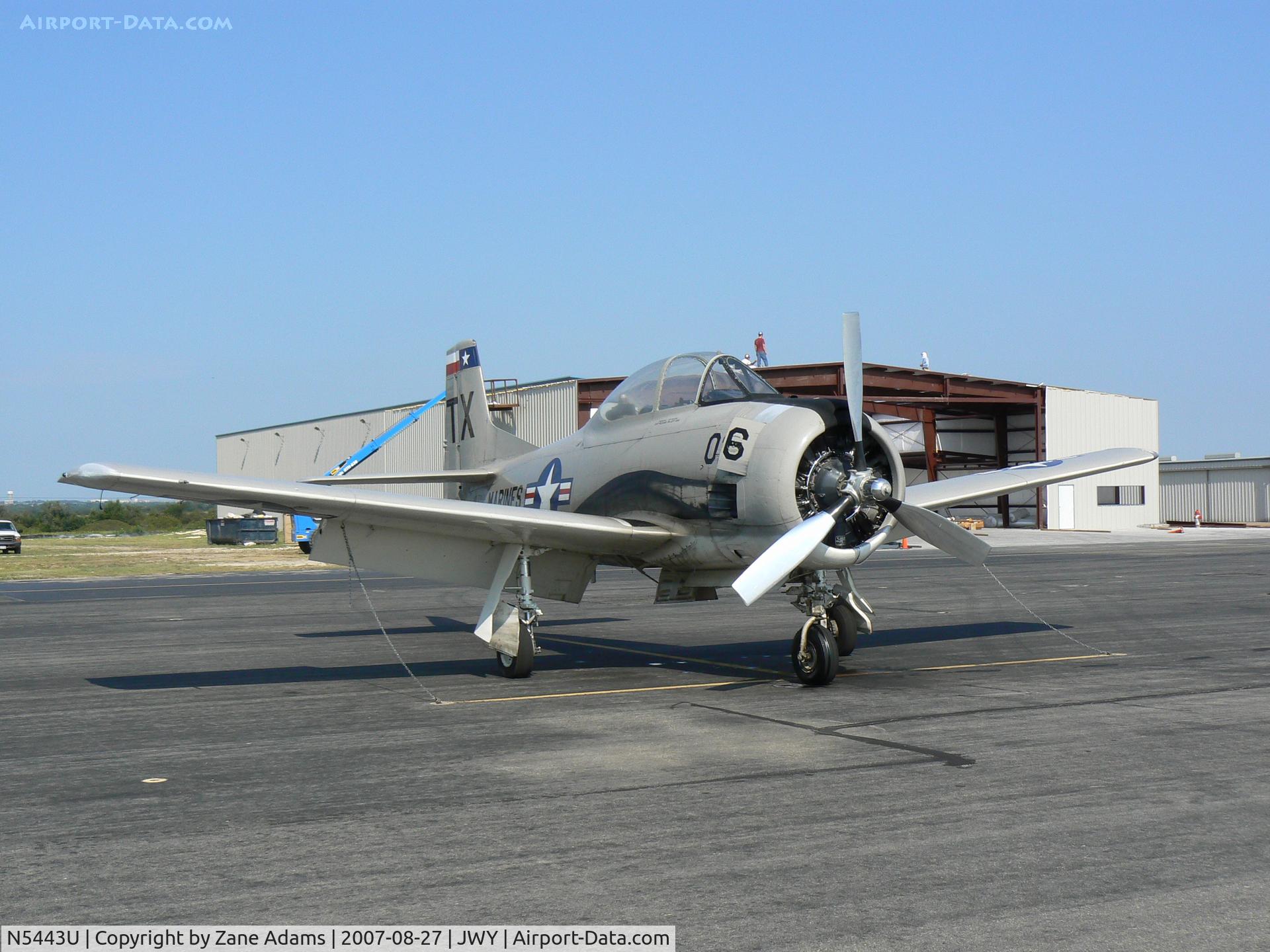 N5443U, North American T-28B Trojan C/N 219-46, Trojan Phlyers Air Race & Airshow Team