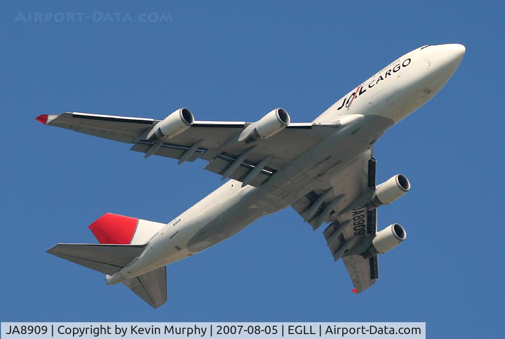 JA8909, 1993 Boeing 747-446 C/N 26353, JAL Cargo 747