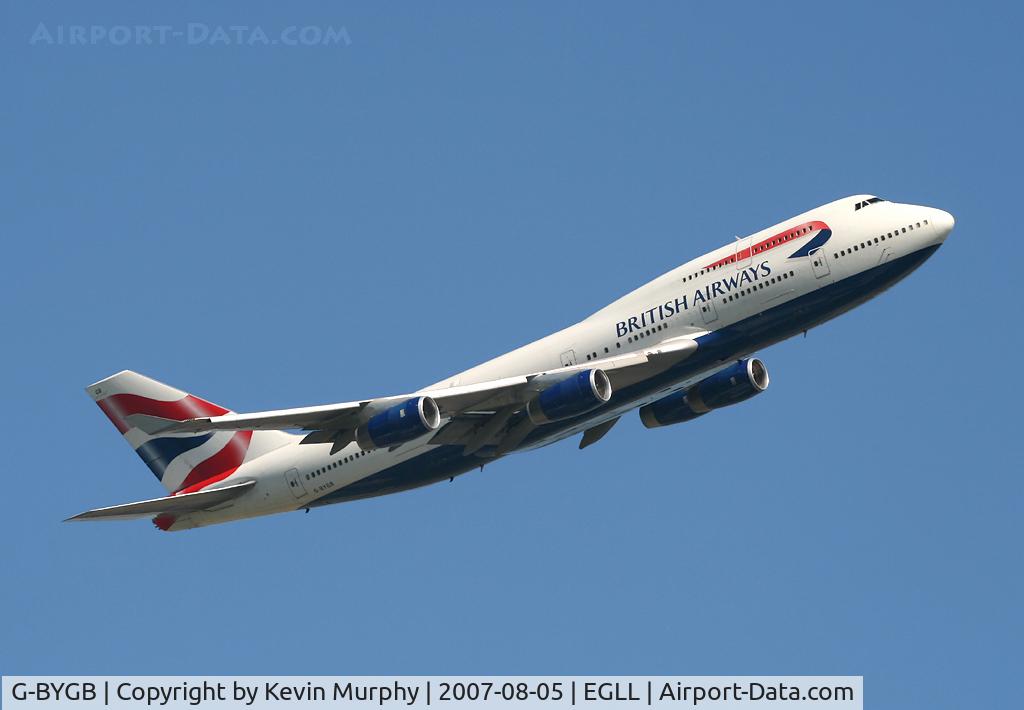 G-BYGB, 1999 Boeing 747-436 C/N 28856, BA 747