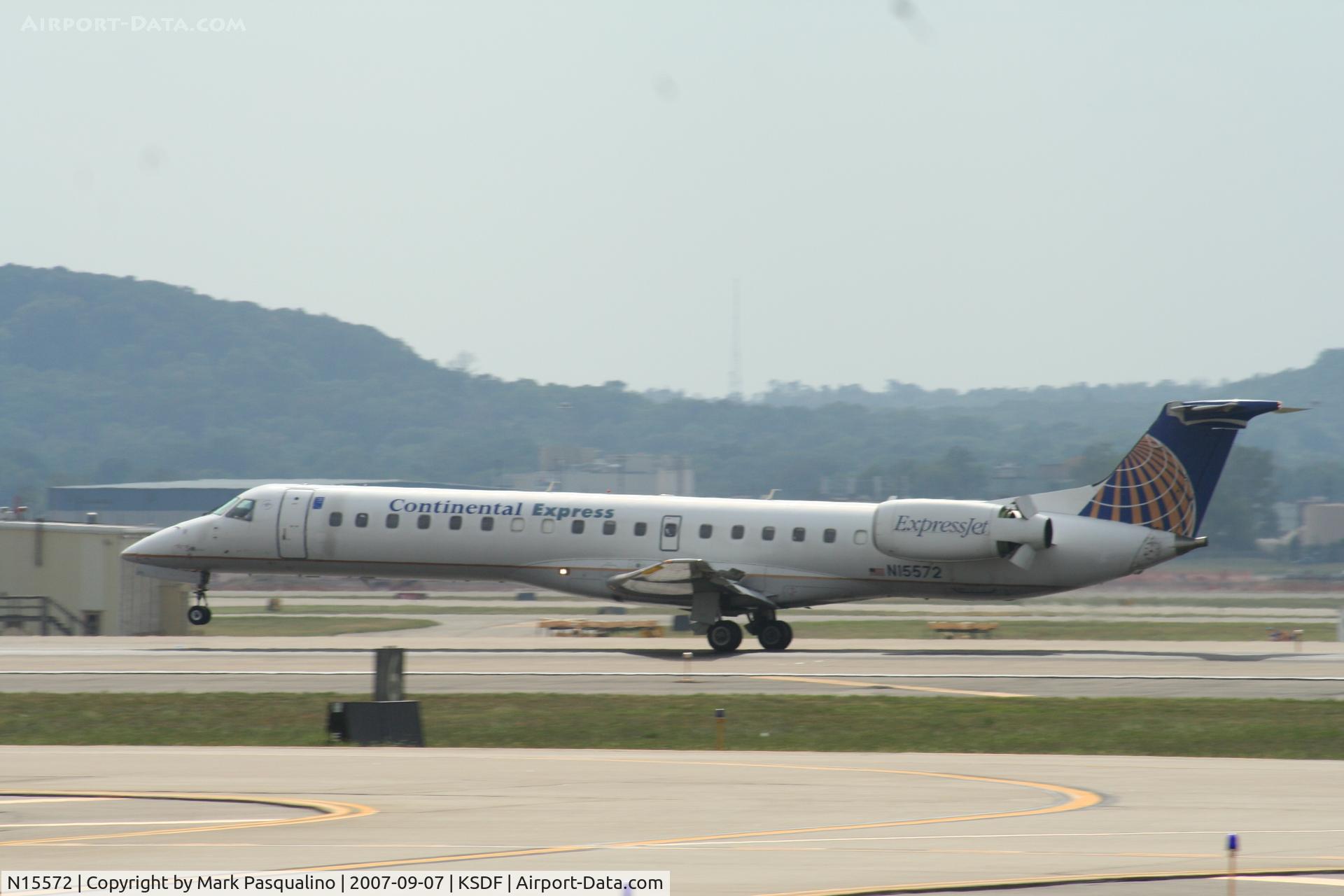 N15572, 2002 Embraer ERJ-145LR (EMB-145LR) C/N 145636, EMB-145LR