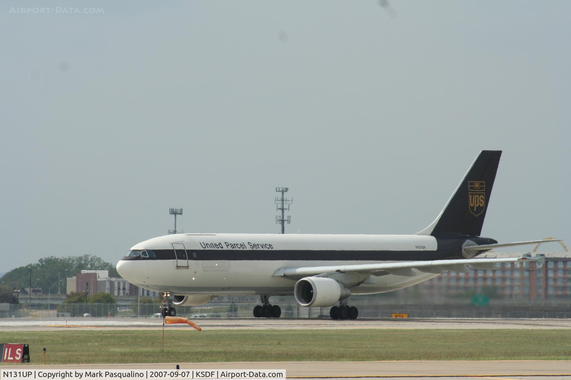 N131UP, 2001 Airbus A300F4-622R C/N 0815, Airbus A300F4-622R