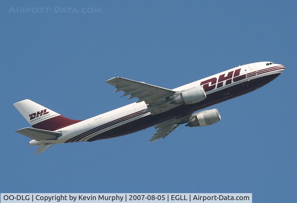 OO-DLG, 1982 Airbus A300B4-203(F) C/N 208, DHL Cargo