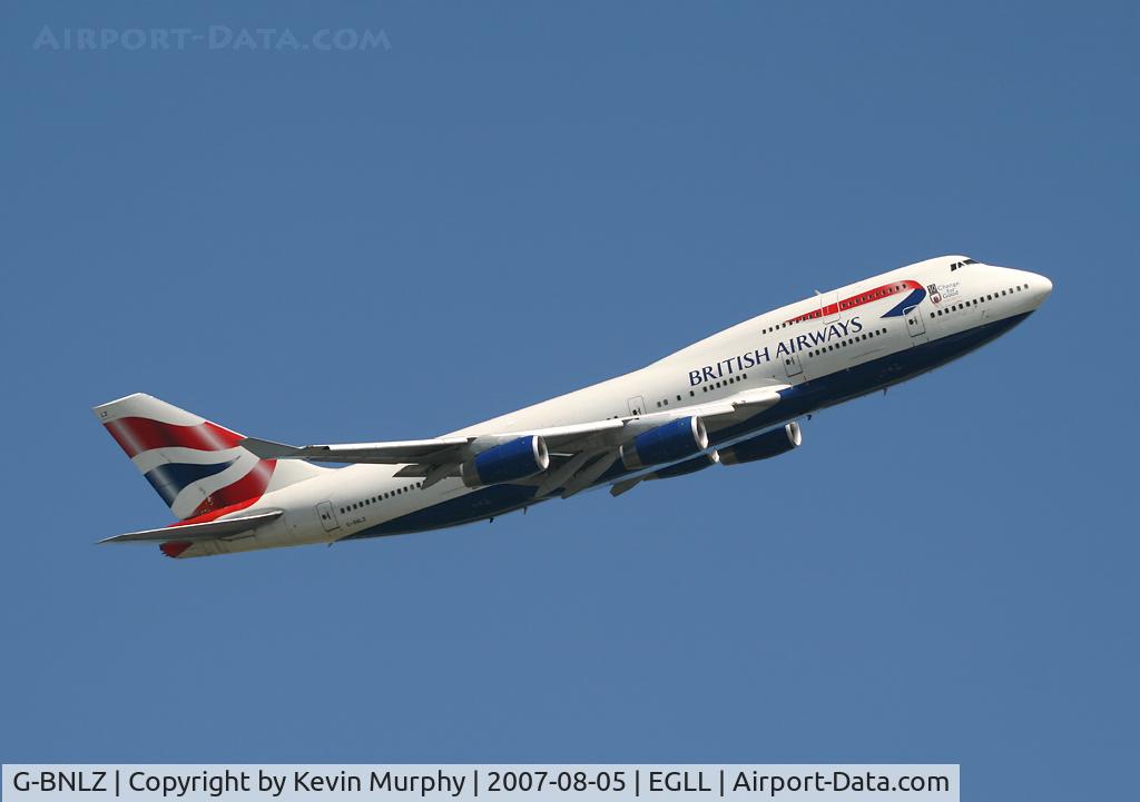 G-BNLZ, 1993 Boeing 747-436 C/N 27091, BA 747