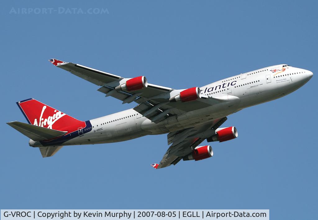 G-VROC, 2003 Boeing 747-41R C/N 32746, Virgin 747