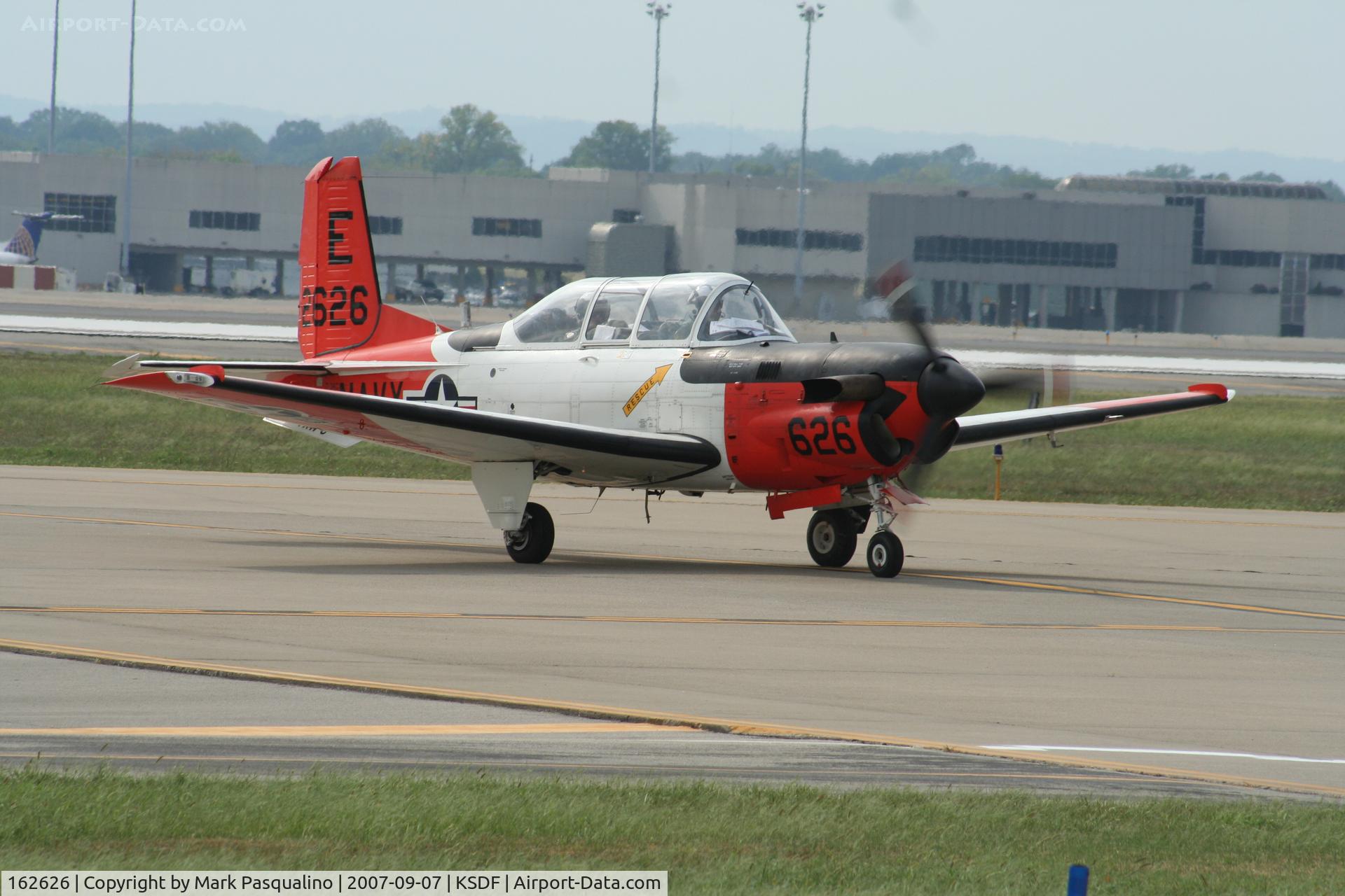 162626, Beech T-34C Turbo  Mentor C/N GL-311, Beech T-34C