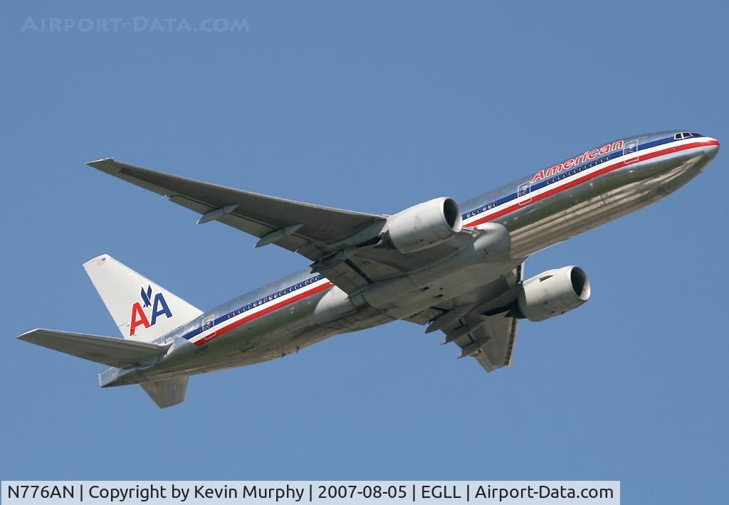 N776AN, 1999 Boeing 777-223 C/N 29582, AA 777