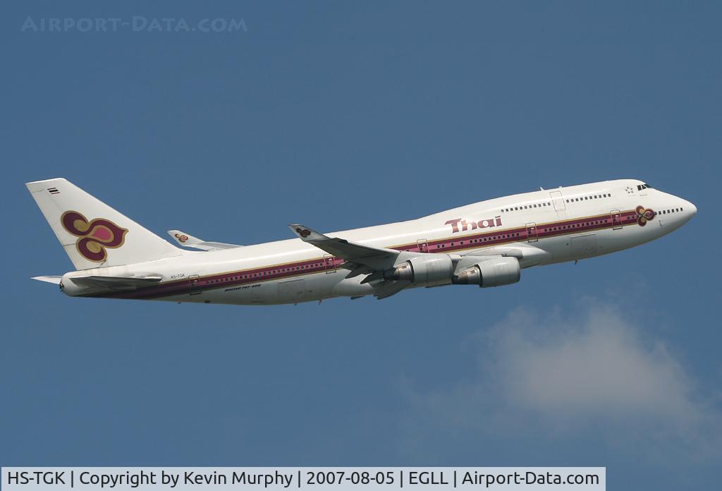 HS-TGK, 1990 Boeing 747-4D7 C/N 24993, Far Eastern 747