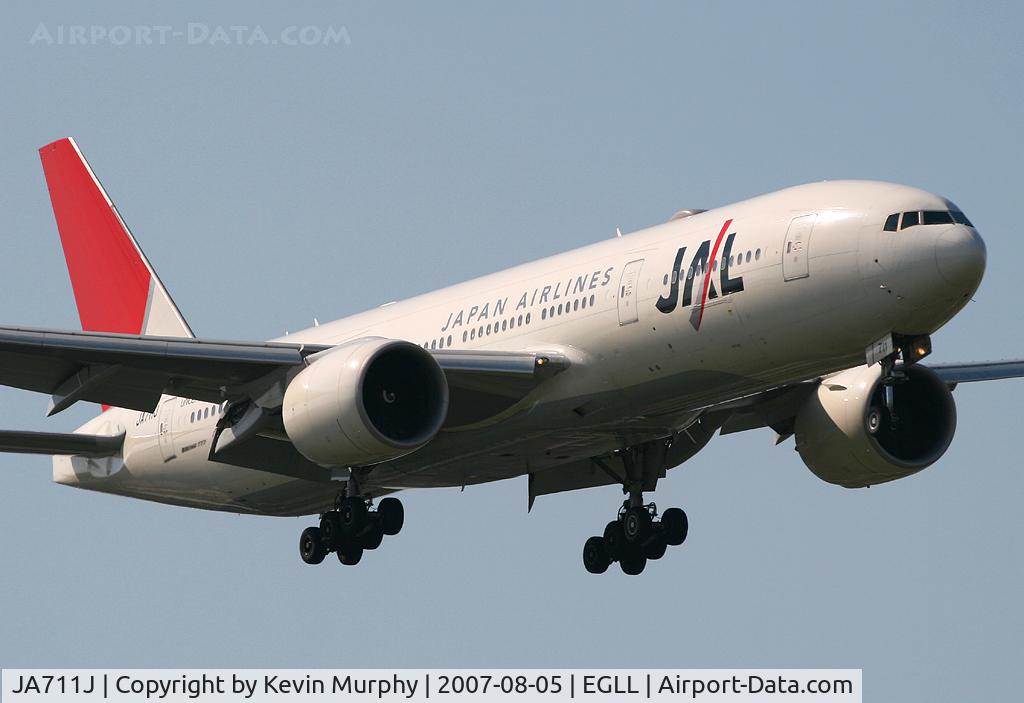 JA711J, 2005 Boeing 777-246/ER C/N 33396, Japanese 777