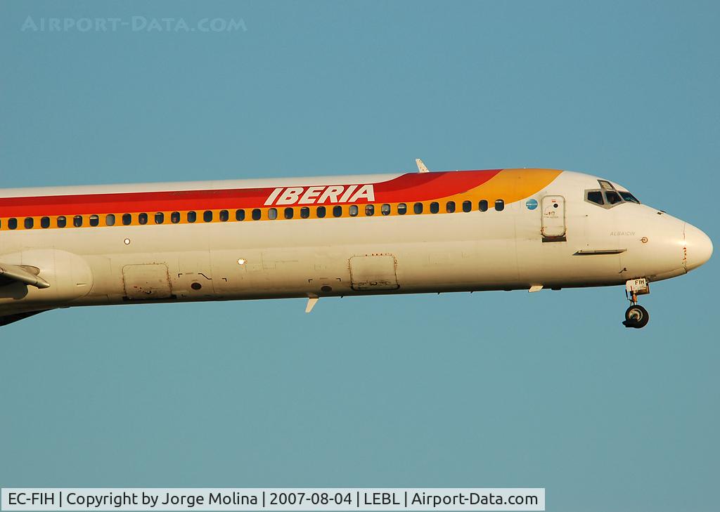 EC-FIH, 1991 McDonnell Douglas MD-88 C/N 53196, 