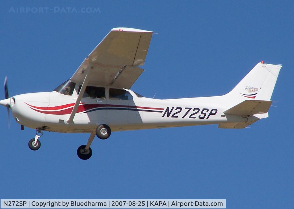 N272SP, 1998 Cessna 172S C/N 172S8016, Landing on 17L