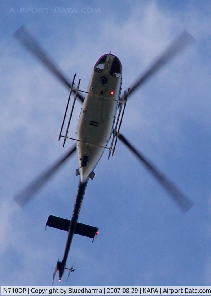 N710DP, 1998 Bell 407 C/N 53249, Over columbine High School.