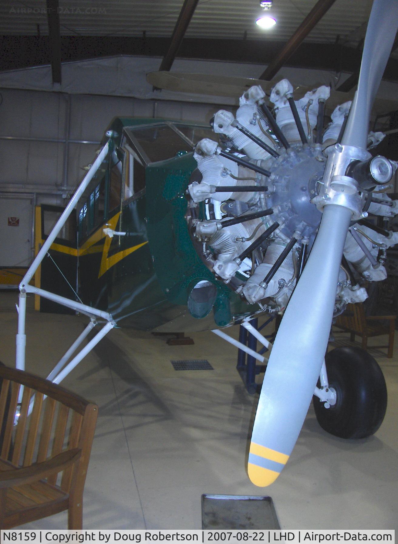 N8159, 1929 Curtiss-Wright Travel Air S-6000-B C/N 967, 1929 Curtiss Wright Travel Air S-6000-B, Wright J.6 300Hp radial, at Alaska Aviation Heritage Museum