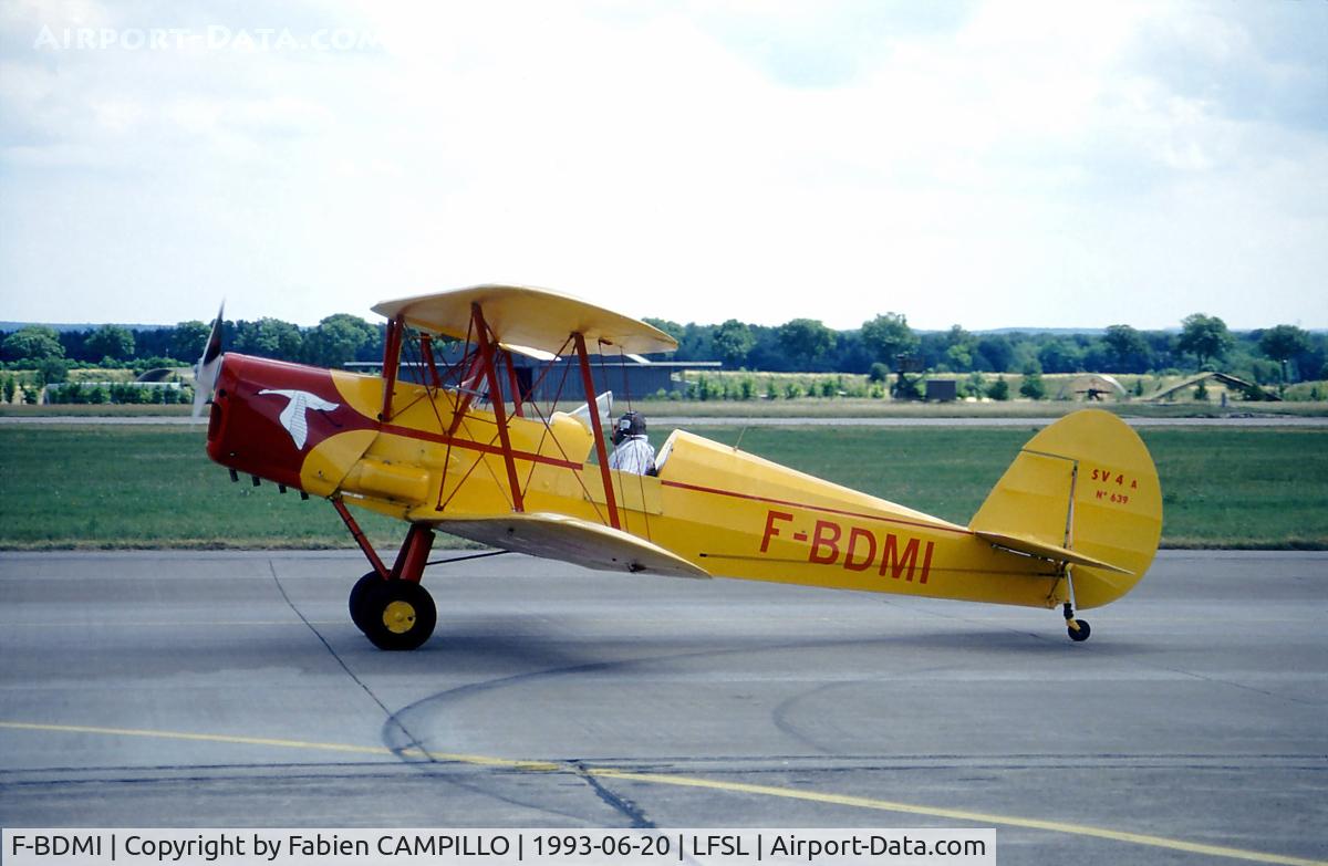 F-BDMI, Stampe-Vertongen SV-4A C/N 639, 639