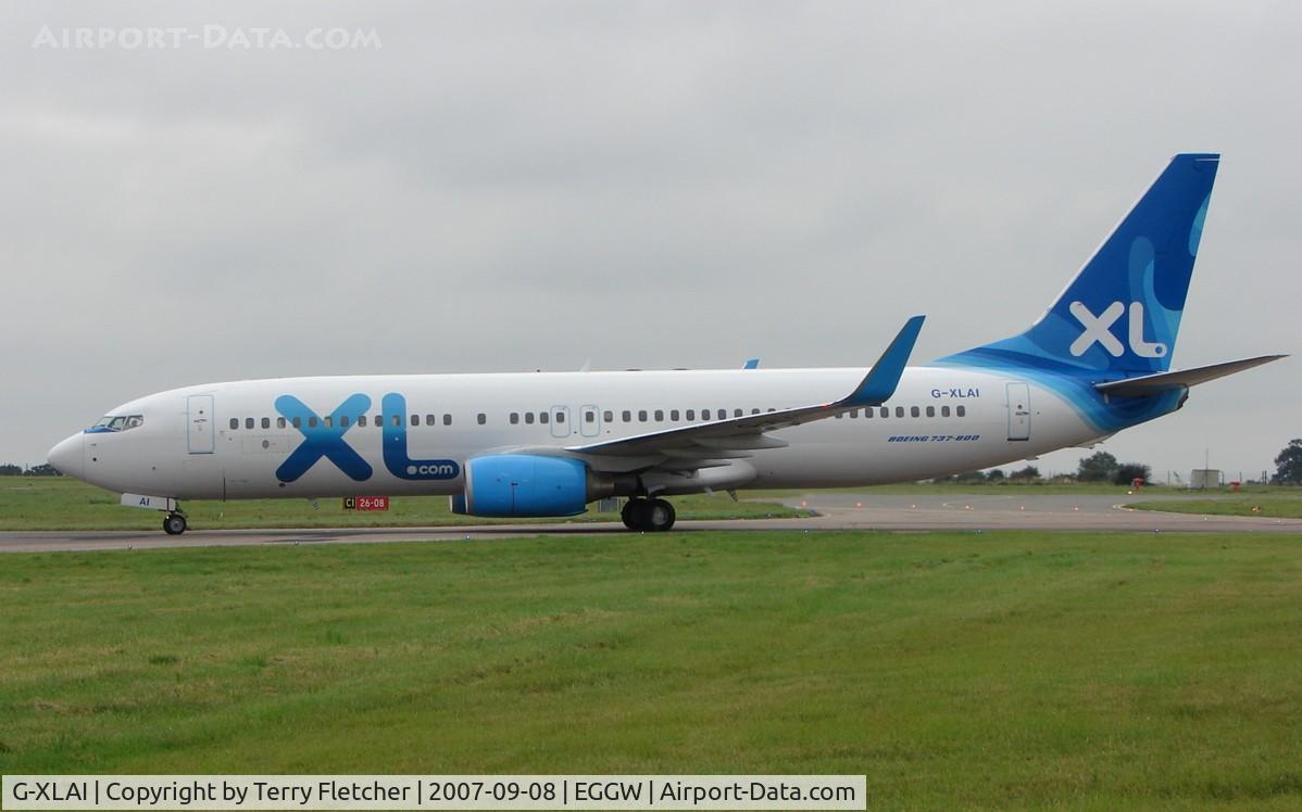 G-XLAI, 2006 Boeing 737-8Q8 C/N 30702, Luton Charter