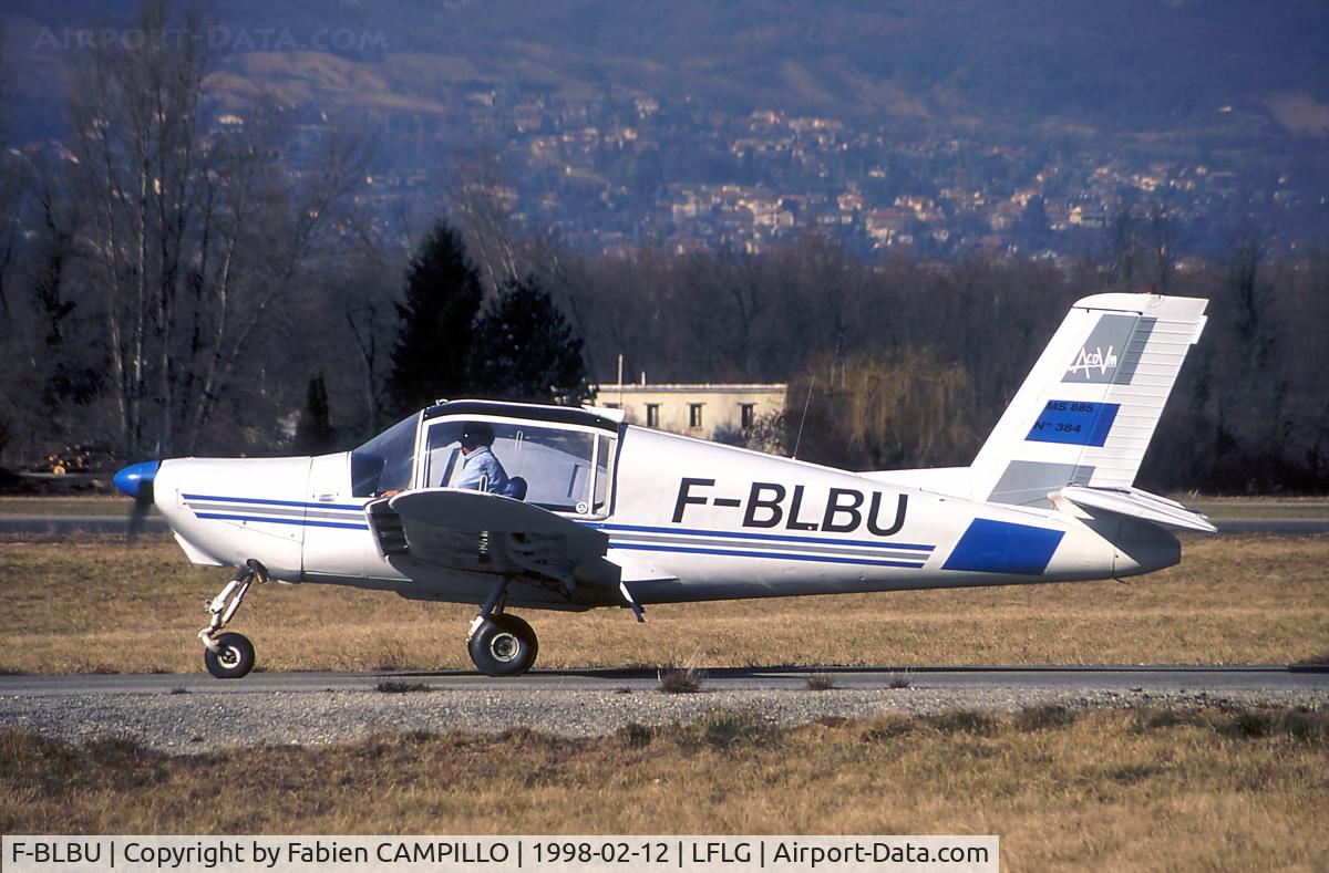 F-BLBU, Morane-Saulnier MS-885 Super Rallye C/N 384, 384
