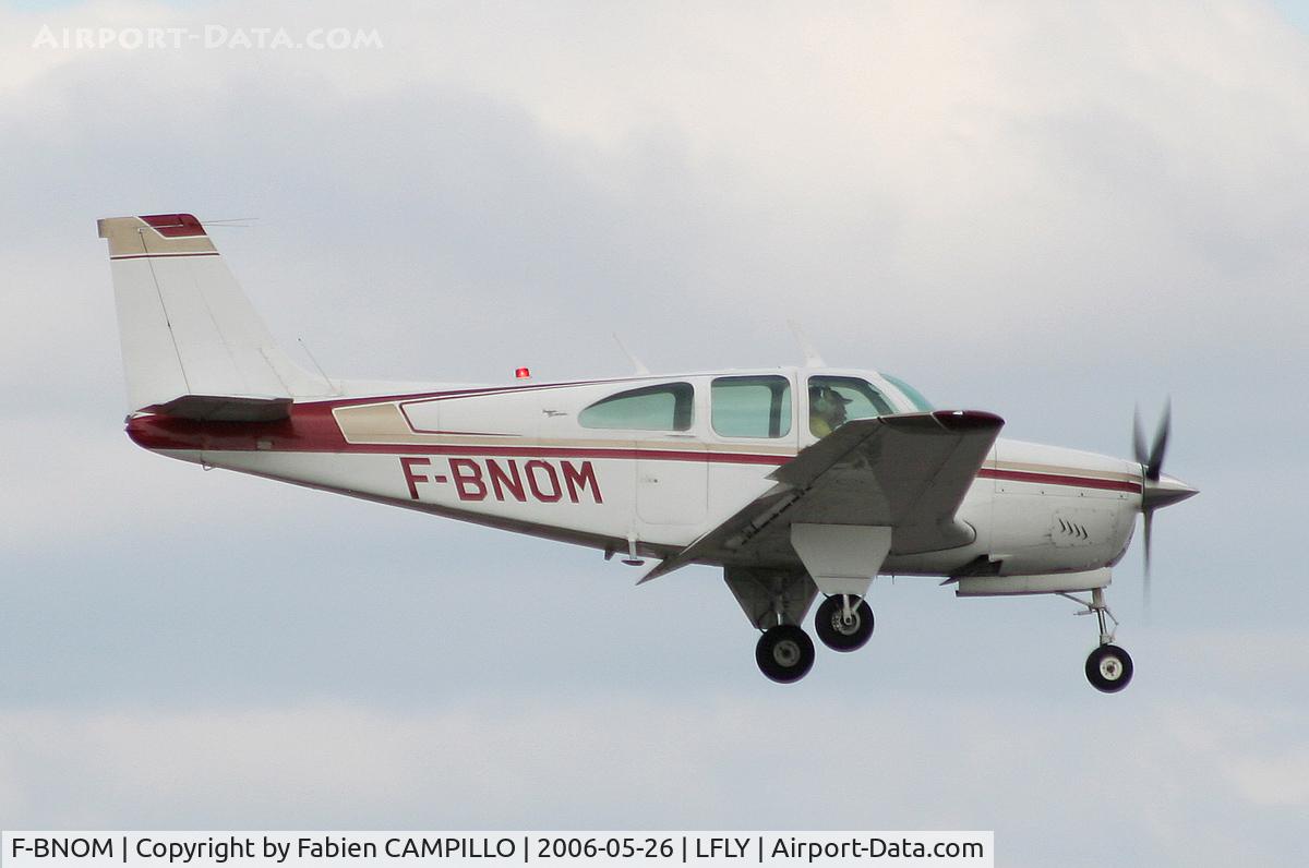 F-BNOM, Beech 35-C33 Debonair C/N CD-1029, CD-1029