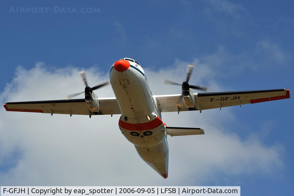 F-GFJH, 1987 ATR 42-300 C/N 049, calibrating instrumental landing system