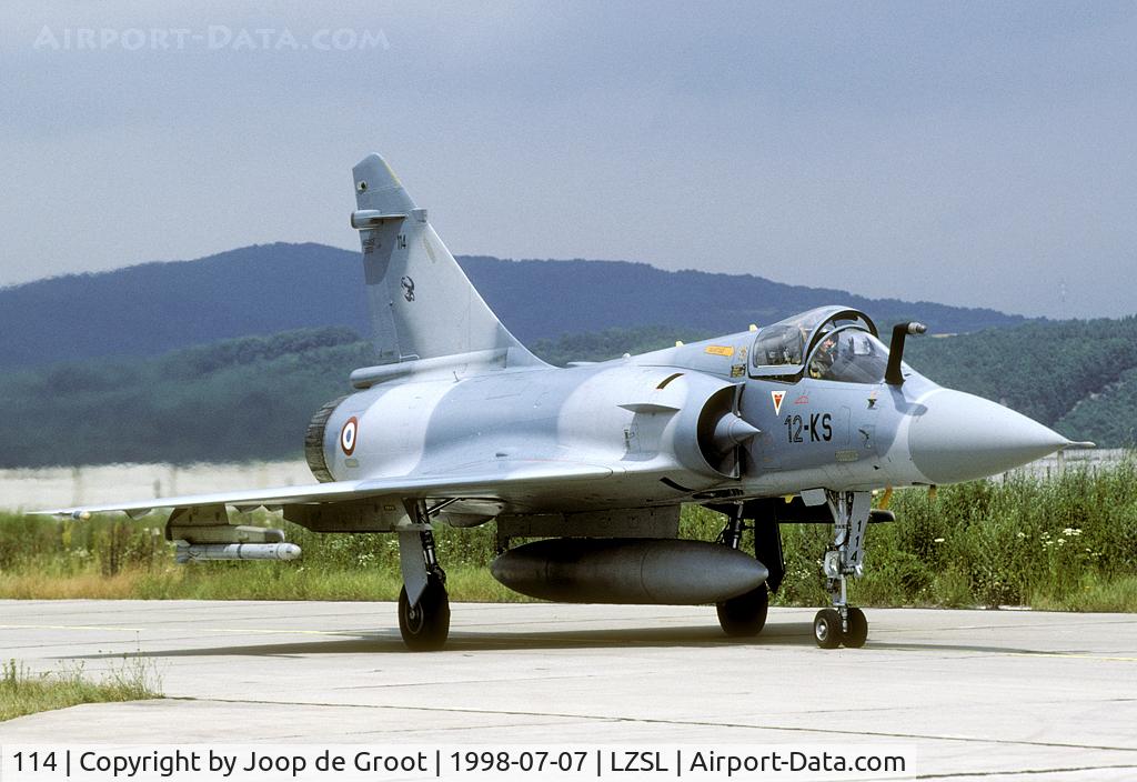 114, Dassault Mirage 2000C C/N 381, The french air forces participated with the Mirage 2000C in Co-operative Change 1998