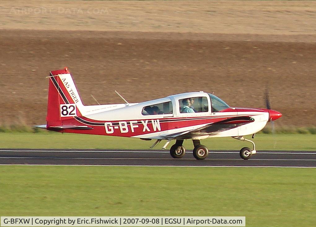 G-BFXW, 1978 Grumman American AA-5B Tiger C/N AA5B-0940, 2. G-BFXW at Duxford September Airshow