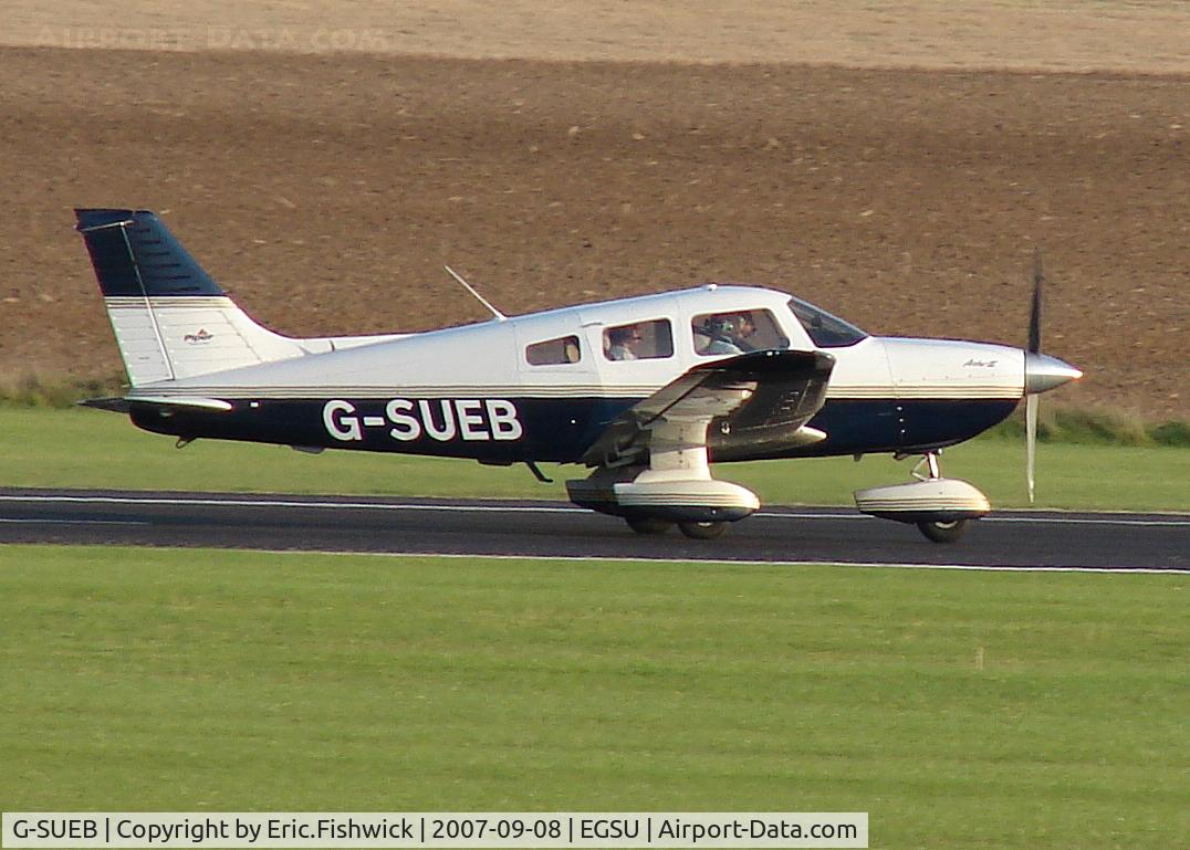 G-SUEB, 2001 Piper PA-28-181 Cherokee Archer III C/N 28-43466, 2. G-SUEB at Duxford September Airshow