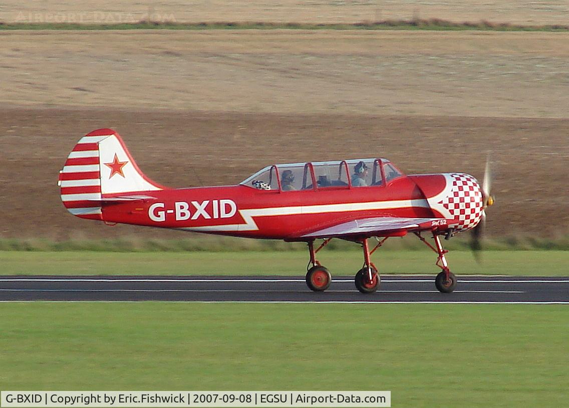 G-BXID, 1988 Bacau Yak-52 C/N 888802, 2. G-BXID at Duxford September Airshow