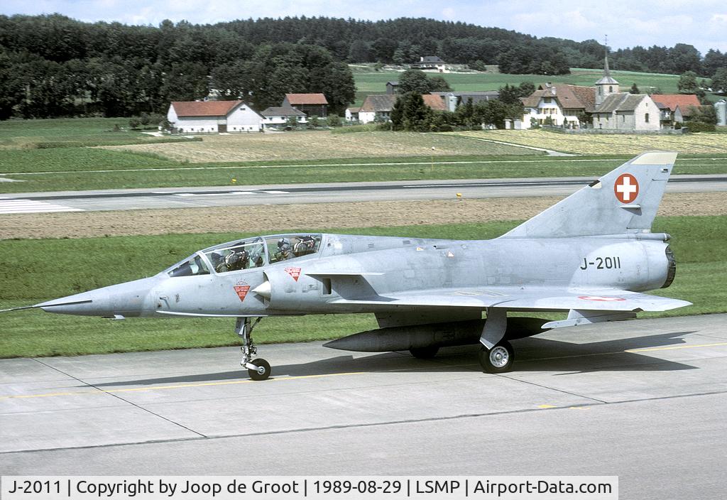 J-2011, Dassault Mirage IIIDS C/N MD470/227F, This Mirage was one of the first to be fitted with the canards. It's now wfu.