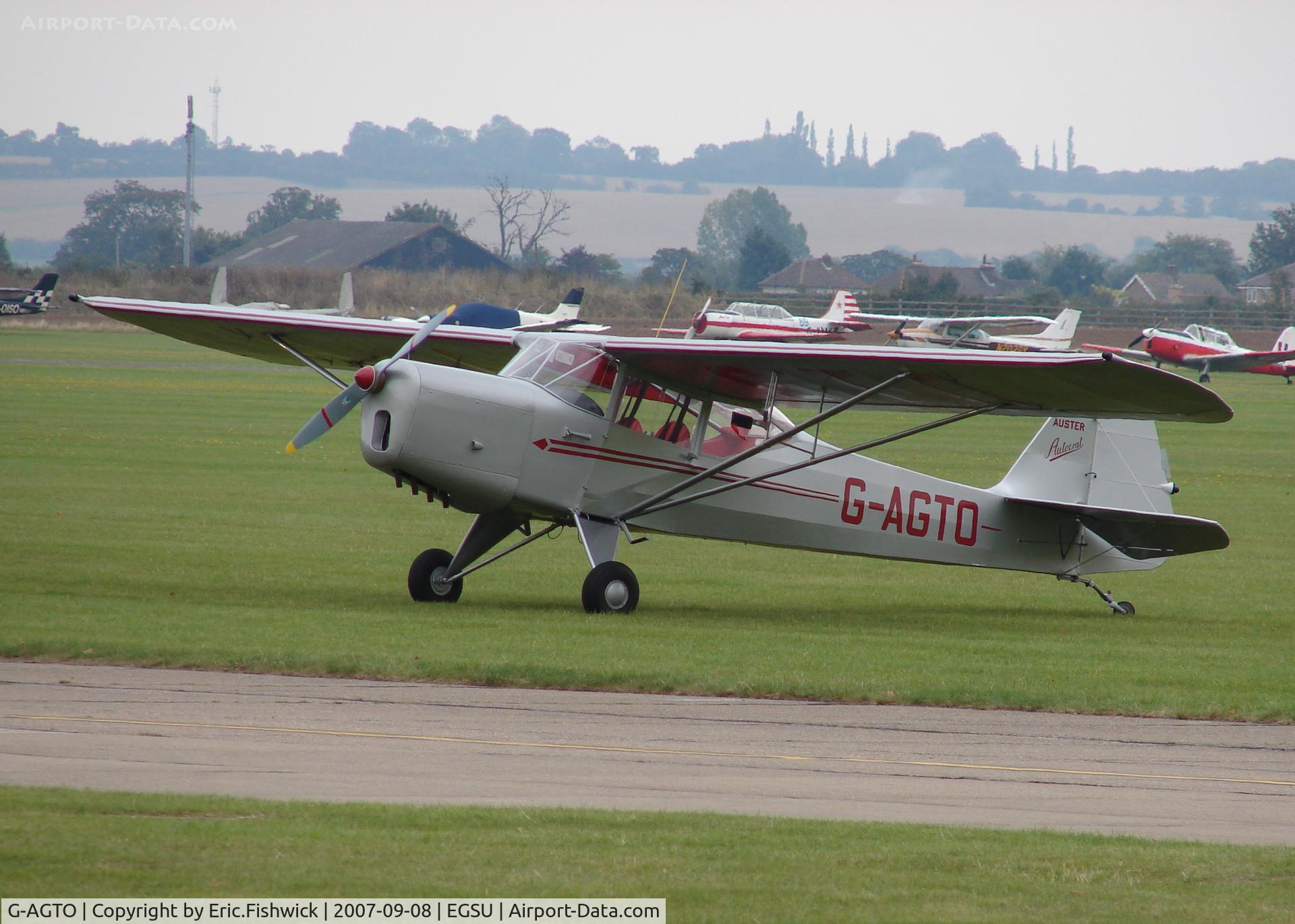 G-AGTO, 1945 Auster J-1 Autocrat C/N 1822, 3. G-AGTO (Taylorcraft Autocrat...) at Duxford September Airshow