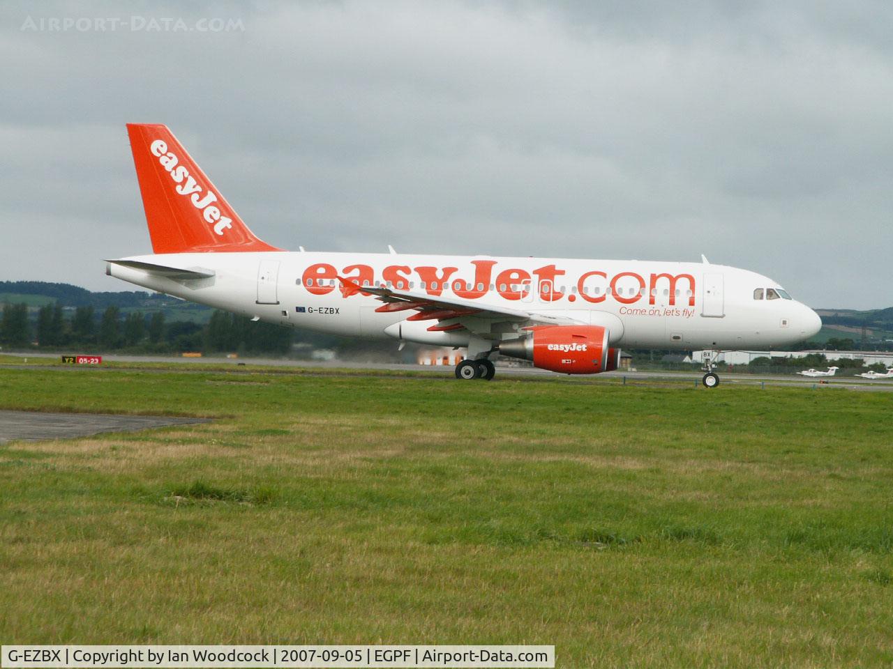 G-EZBX, 2007 Airbus A319-111 C/N 3137, Airbus A319 111/Easyjet/Glasgow