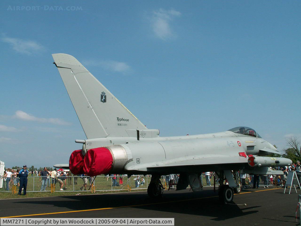 MM7271, Eurofighter EF-2000 Typhoon S C/N IS003, BAe Tifone/4 Stormo Italian AF/Rivolto