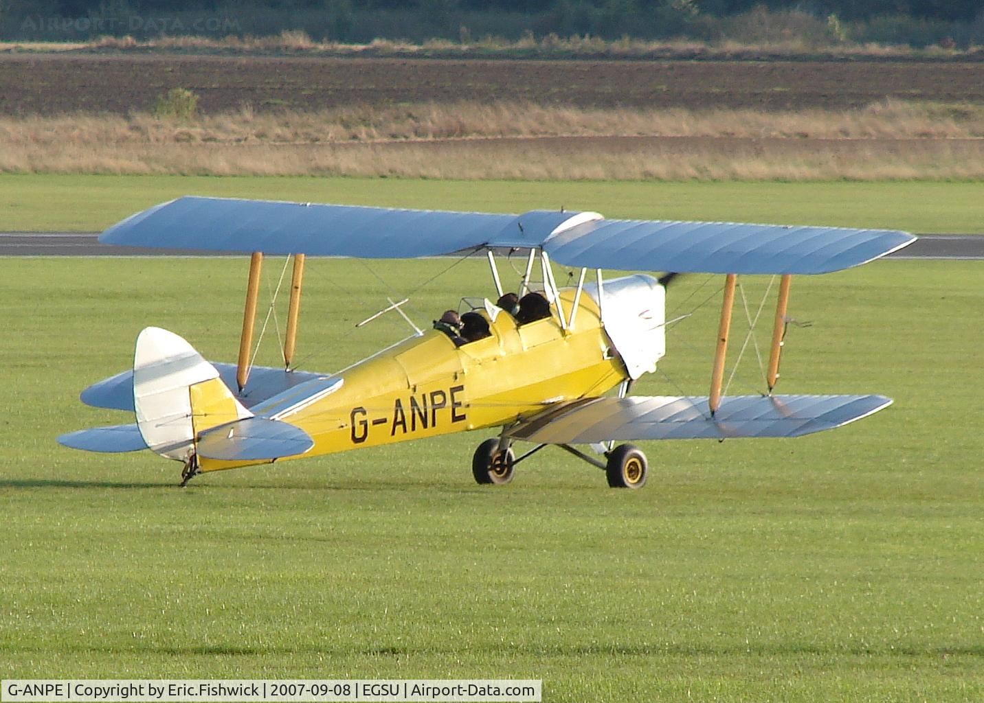 G-ANPE, 1940 De Havilland DH-82A Tiger Moth II C/N 83738, 2. G-ANPE ('Classic Wings') at Duxford September 2008 Airshow