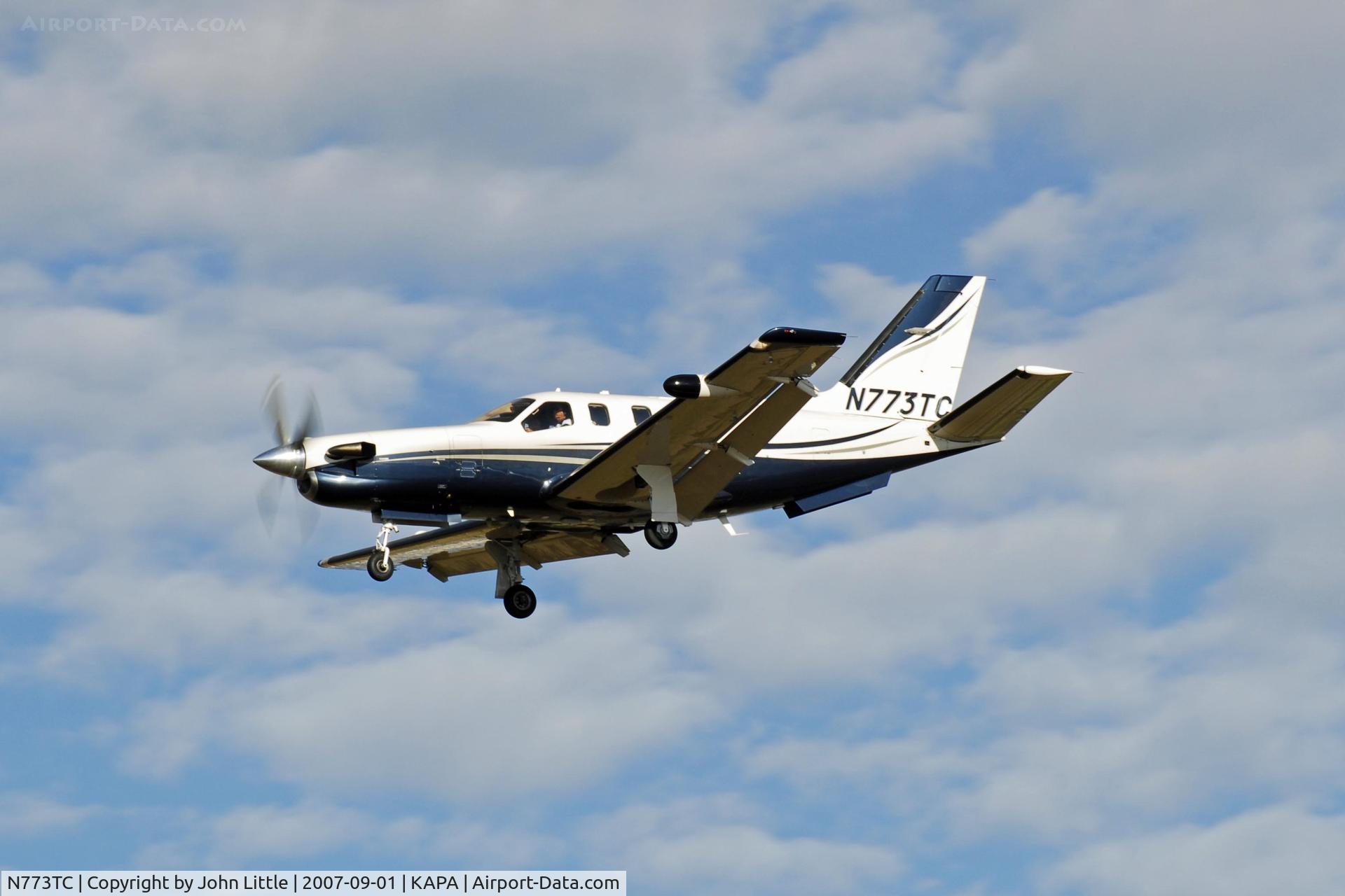 N773TC, 2005 Socata TBM-700 C/N 312, Approach 17L