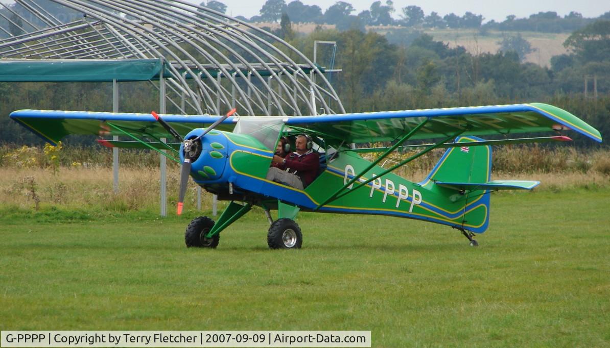 G-PPPP, 1991 Denney Kitfox Mk3 C/N PFA 172-11830, Otherton Microlight Fly-in Staffordshire , UK