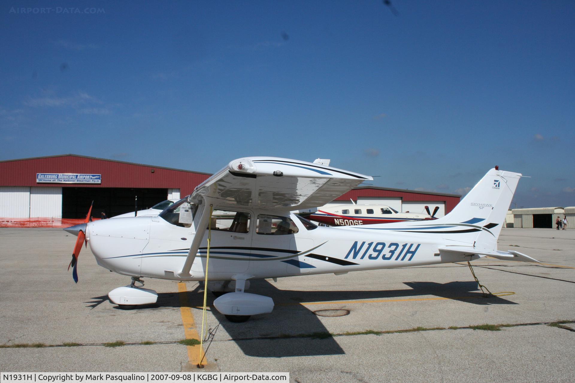N1931H, 2006 Cessna 172S C/N 172S10128, Cessna 172