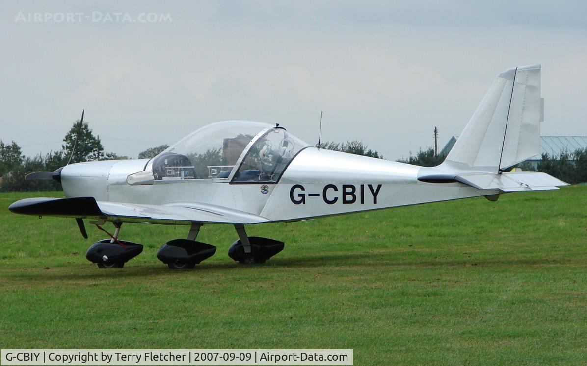 G-CBIY, 2002 Aerotechnik EV-97 Eurostar C/N PFA 315-13846, Otherton Microlight Fly-in Staffordshire , UK
