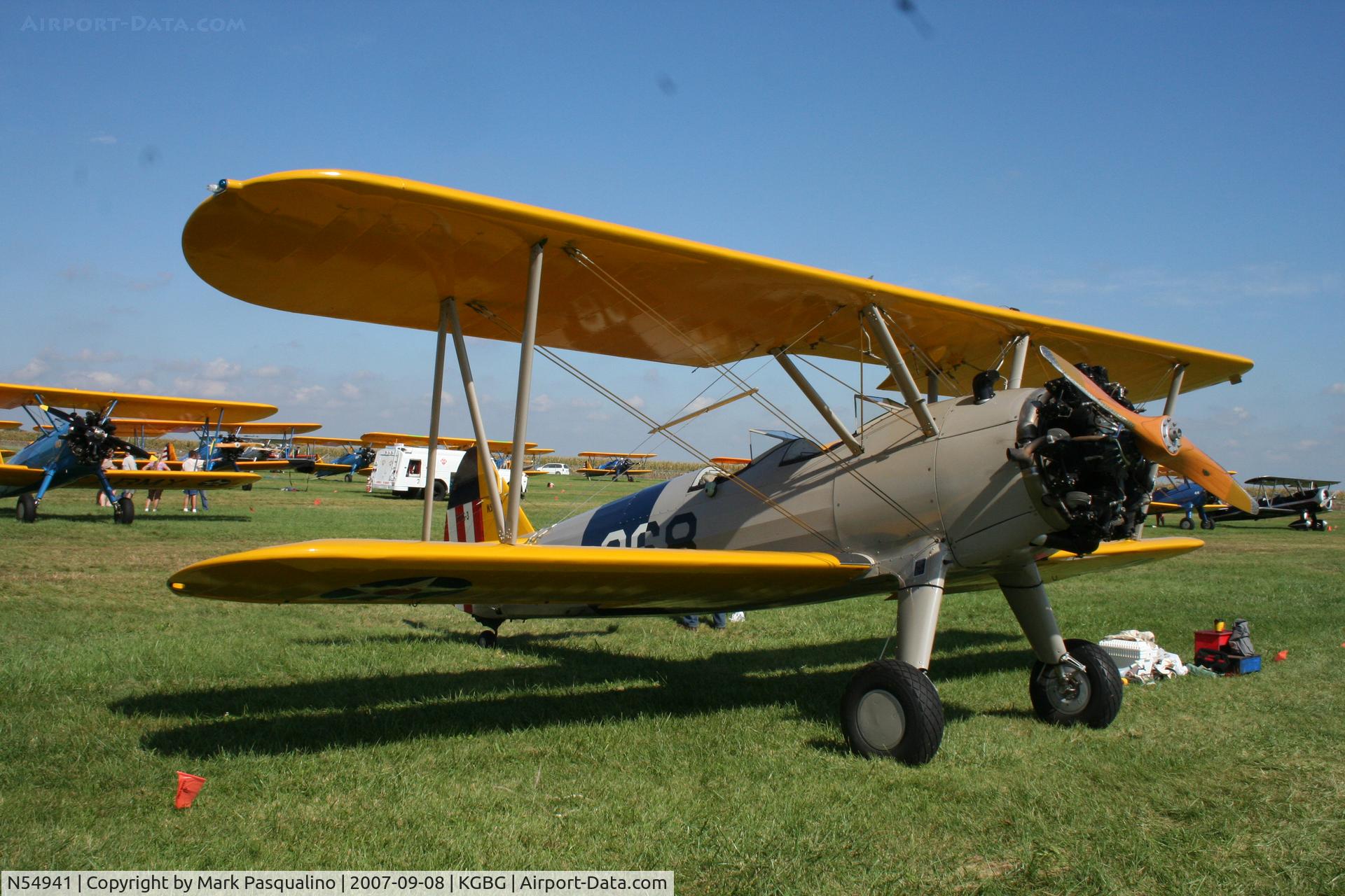 N54941, 1941 Boeing A75N1(PT17) C/N 752705, Stearman