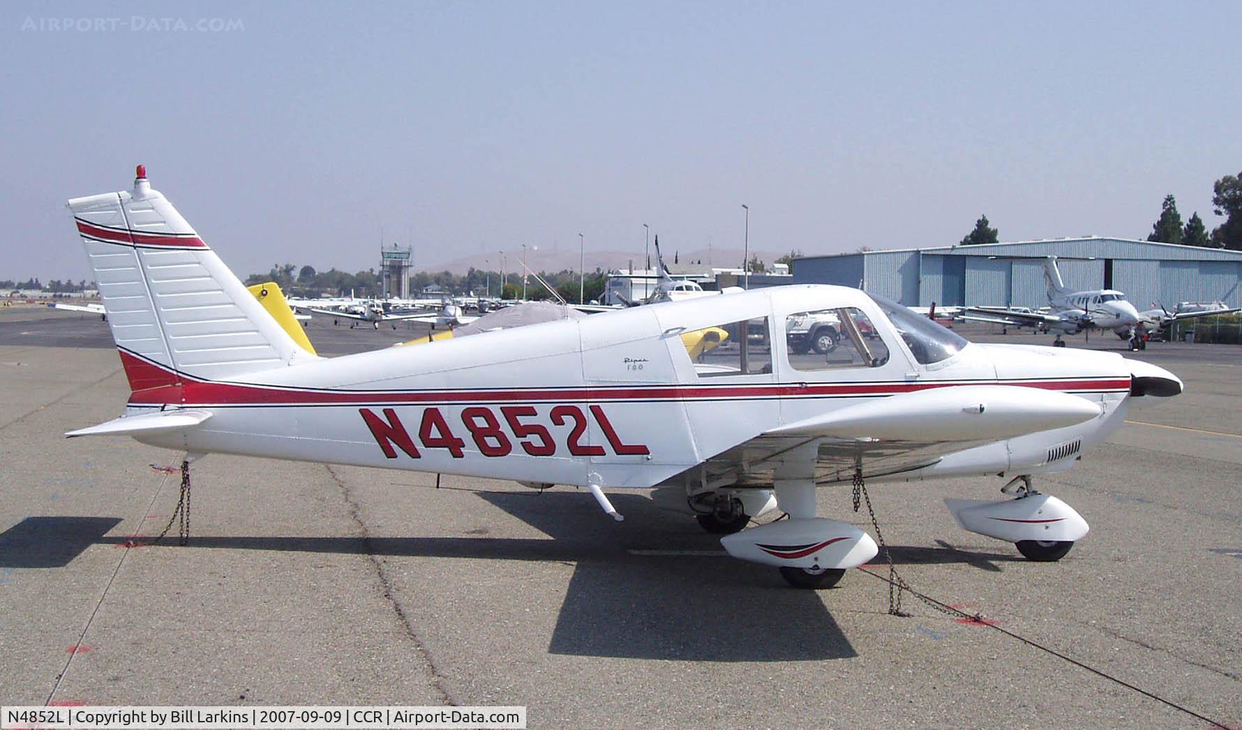 N4852L, 1967 Piper PA-28-180 C/N 28-4201, Visitor