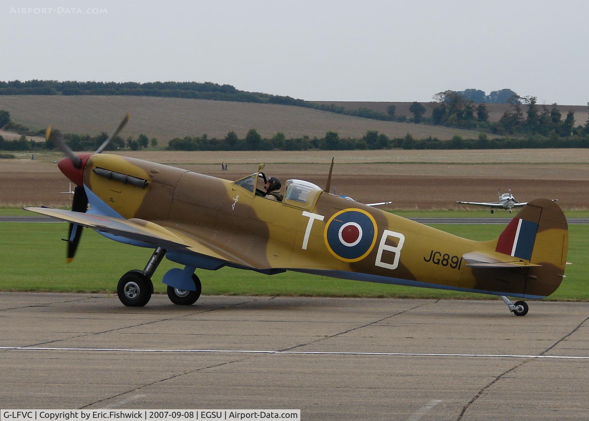 G-LFVC, 1943 Supermarine 349 Spitfire LF.Vc C/N CBAF.2405, 1. G-LFVC at Duxford September Airshow