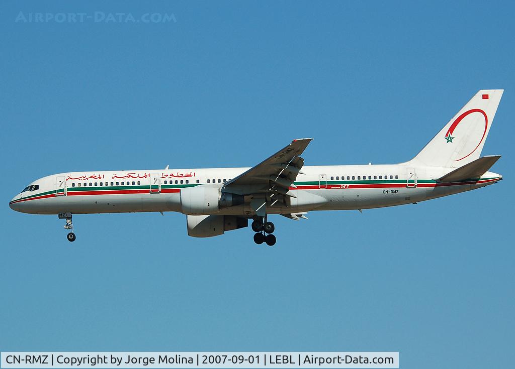 CN-RMZ, 1986 Boeing 757-2B6 C/N 23687/106, RAM 752 