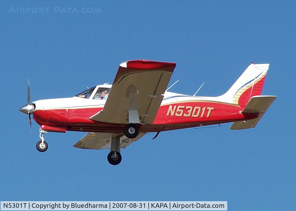 N5301T, 1972 Piper PA-28R-200 C/N 28R-7235222, Landing on 17L