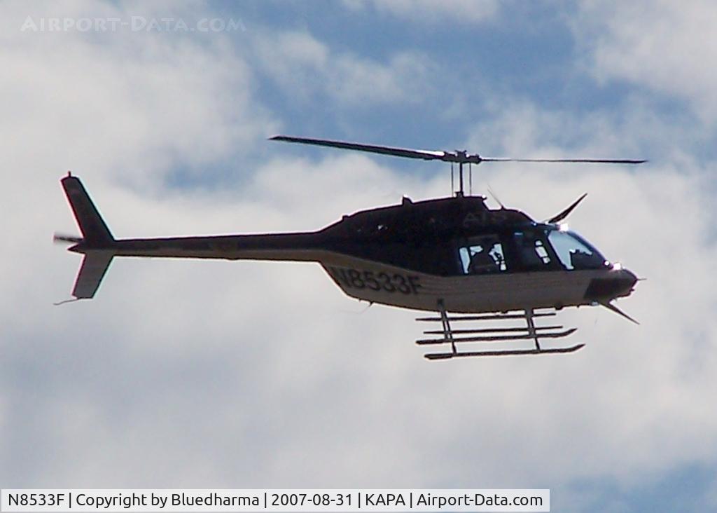 N8533F, 1968 Bell 206B JetRanger C/N 254, Landing