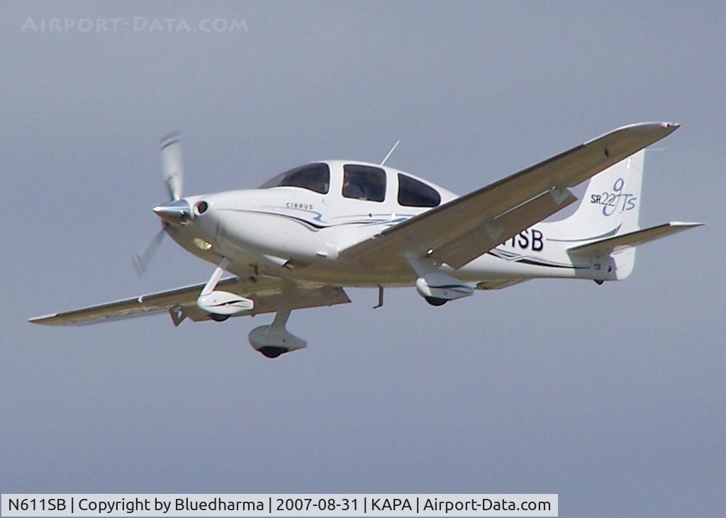 N611SB, 2004 Cirrus SR22 GTS C/N 1180, Landing on 17L