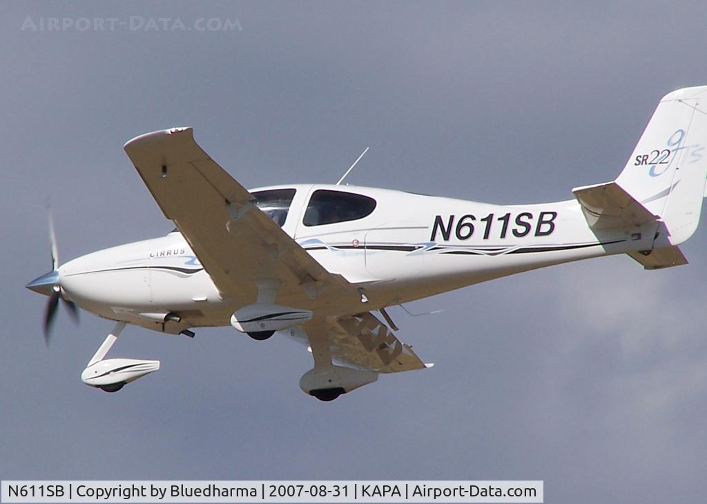 N611SB, 2004 Cirrus SR22 GTS C/N 1180, Landing on 17L