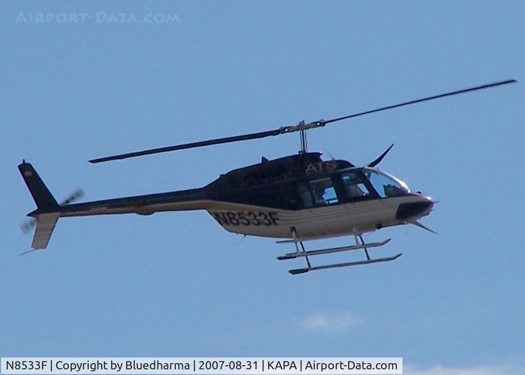 N8533F, 1968 Bell 206B JetRanger C/N 254, Landing
