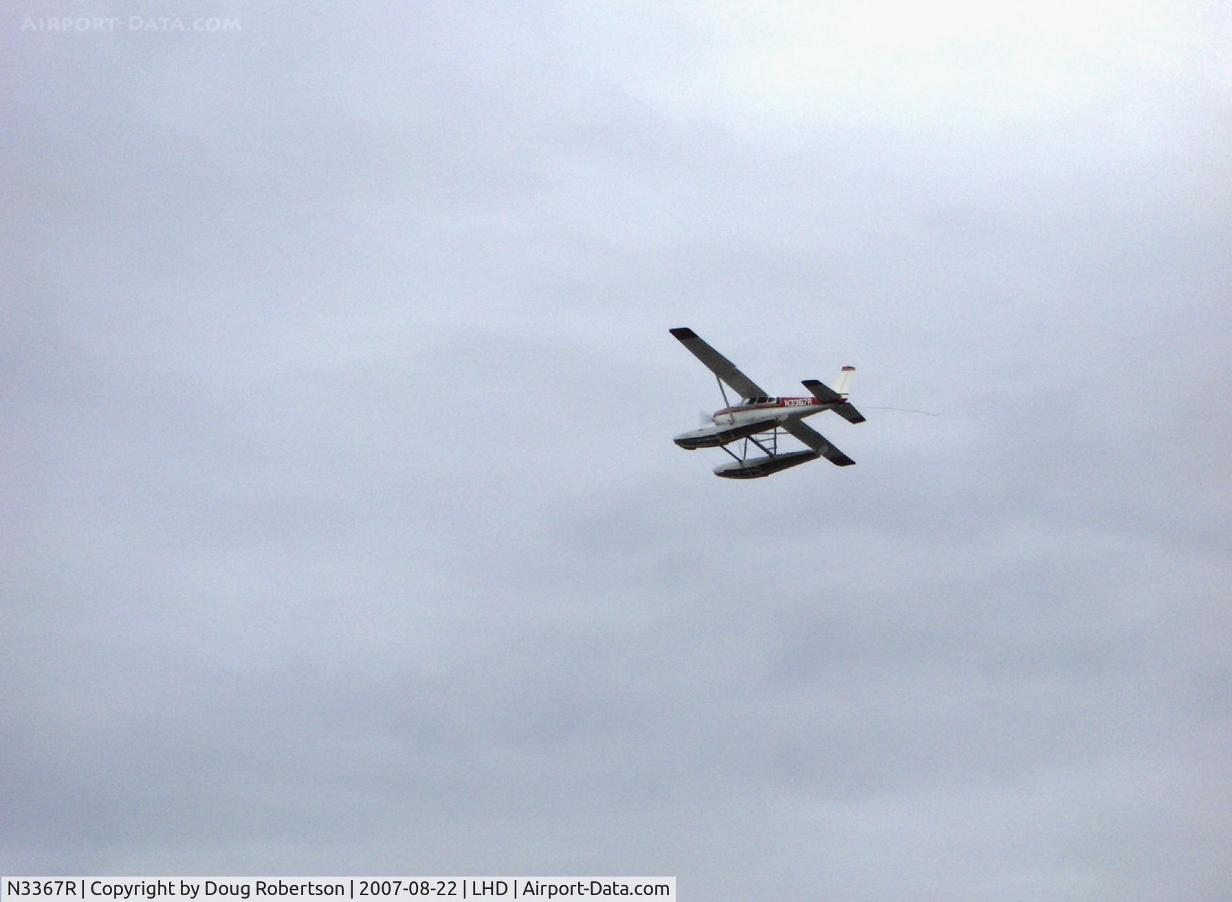 N3367R, 1975 Cessna A185F Skywagon 185 C/N 18502875, 1975 Cessna A185F SKYWAGON, Continental IO-520-D 300 Hp, takeoff climb