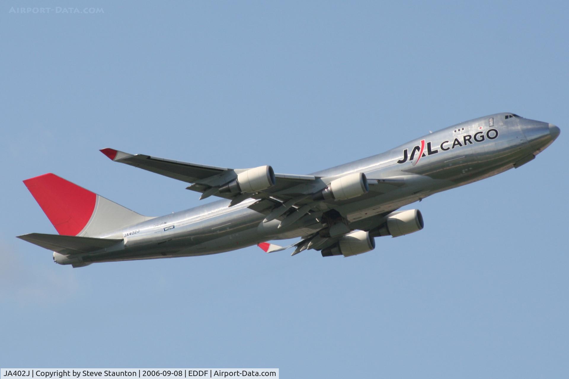 JA402J, 2004 Boeing 747-446F C/N 33749, Taken at Frankfurt September 2006