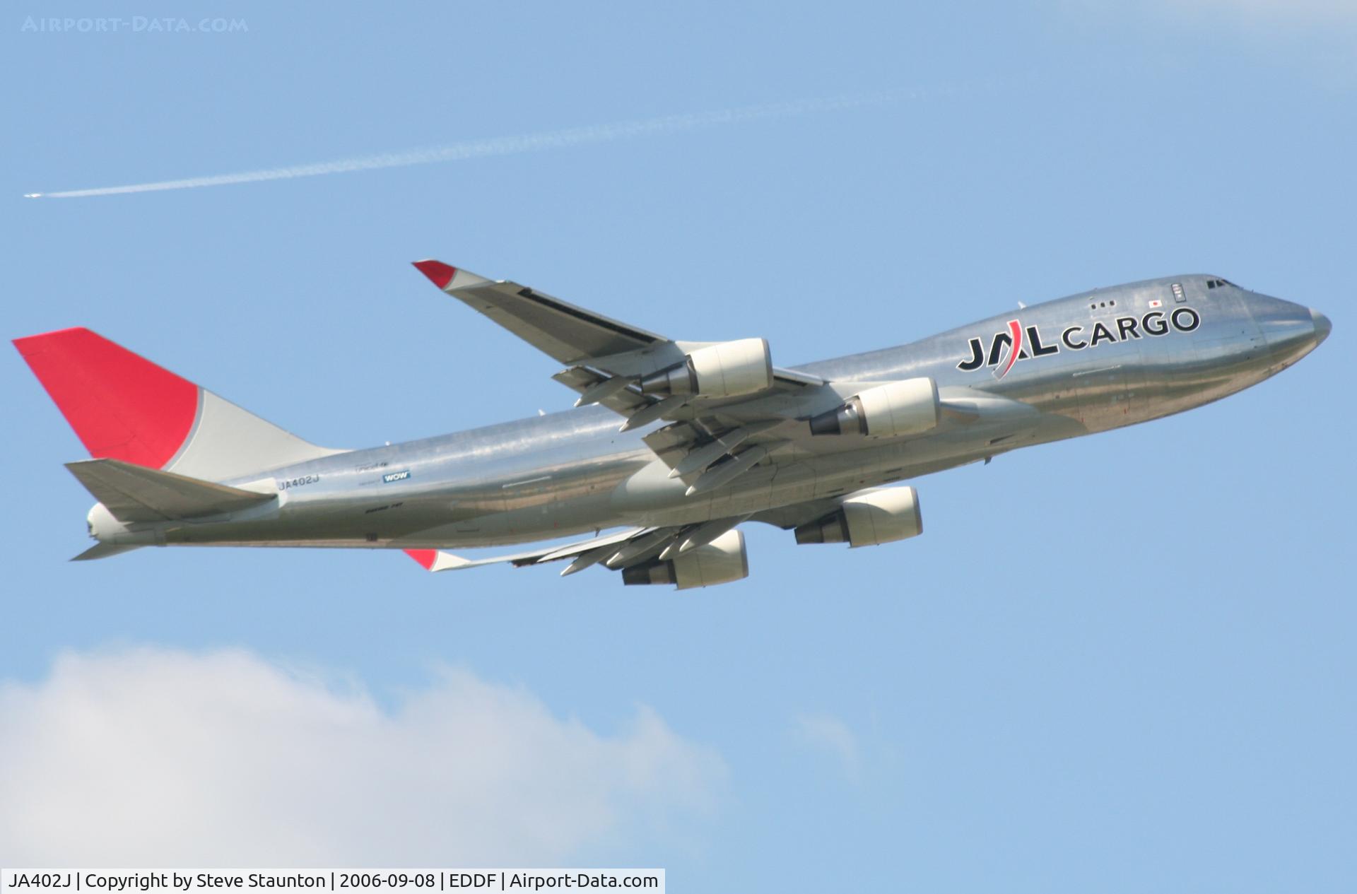 JA402J, 2004 Boeing 747-446F C/N 33749, Taken at Frankfurt September 2006