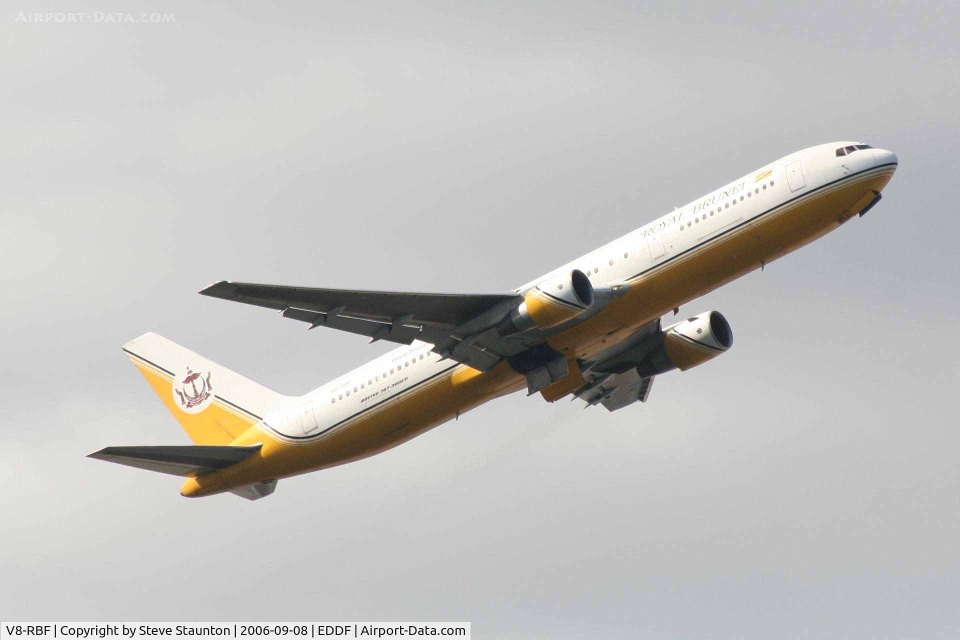 V8-RBF, 1992 Boeing 767-33A/ER C/N 25530, Taken at Frankfurt September 2006