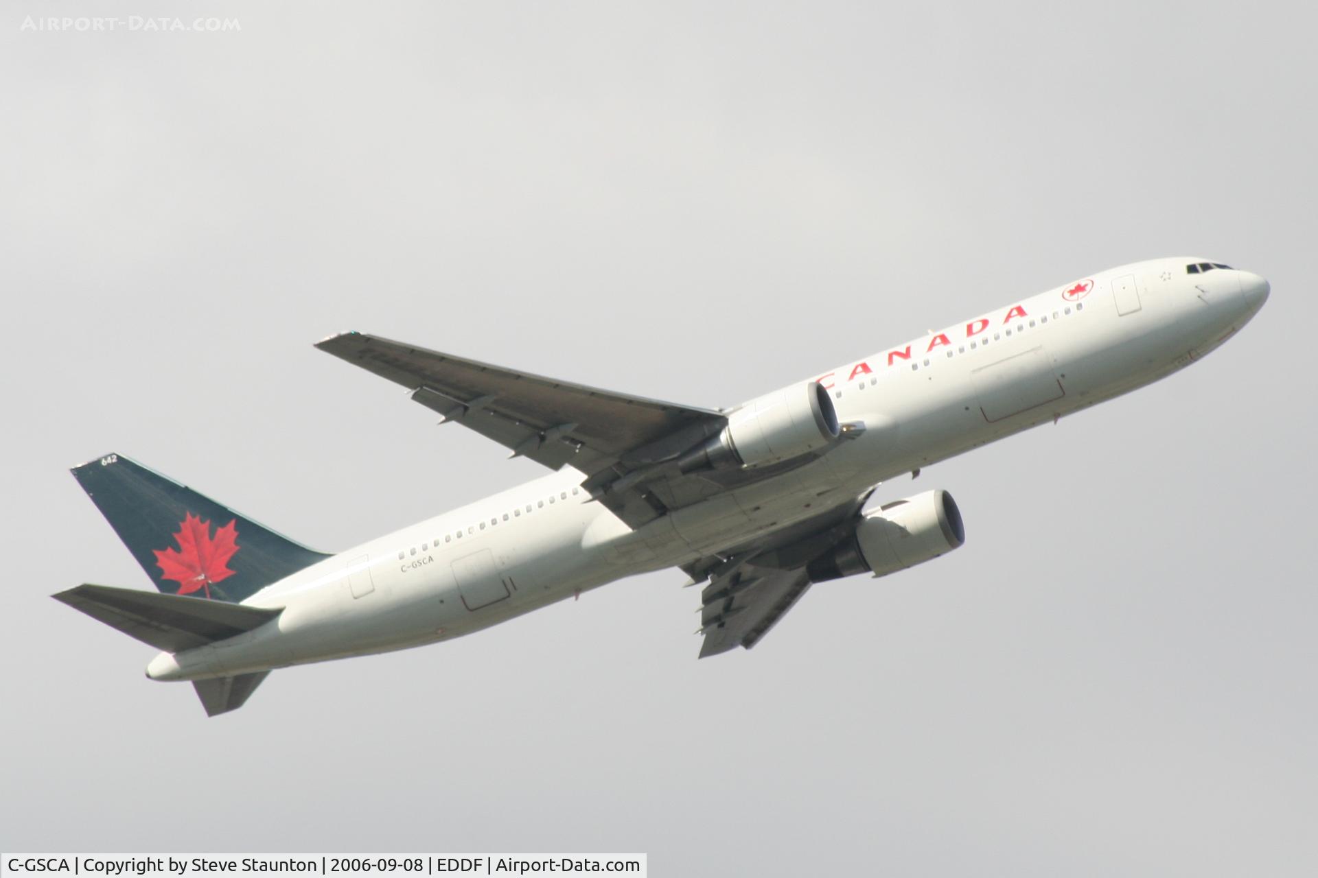 C-GSCA, 1991 Boeing 767-375/ER C/N 25121, Taken at Frankfurt September 2006