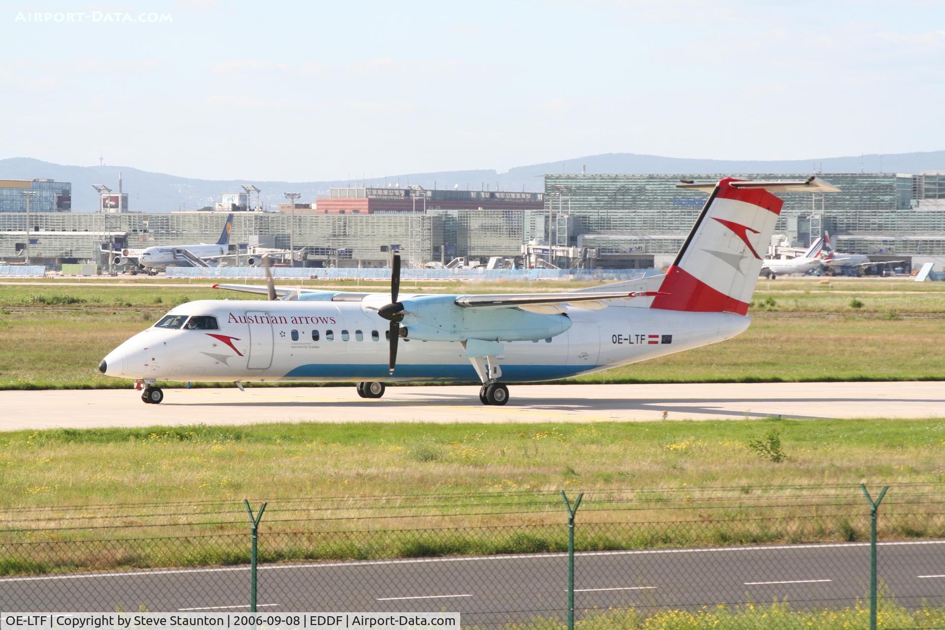 OE-LTF, 1996 De Havilland Canada DHC-8-314Q Dash 8 C/N 423, Taken at Frankfurt September 2006