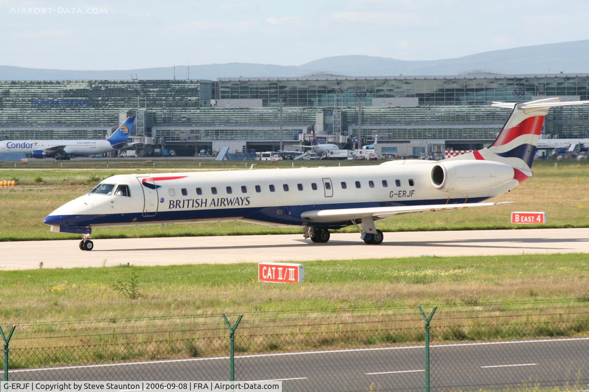 G-ERJF, 2000 Embraer EMB-145EP (ERJ-145EP) C/N 145325, Taken at Frankfurt September 2006